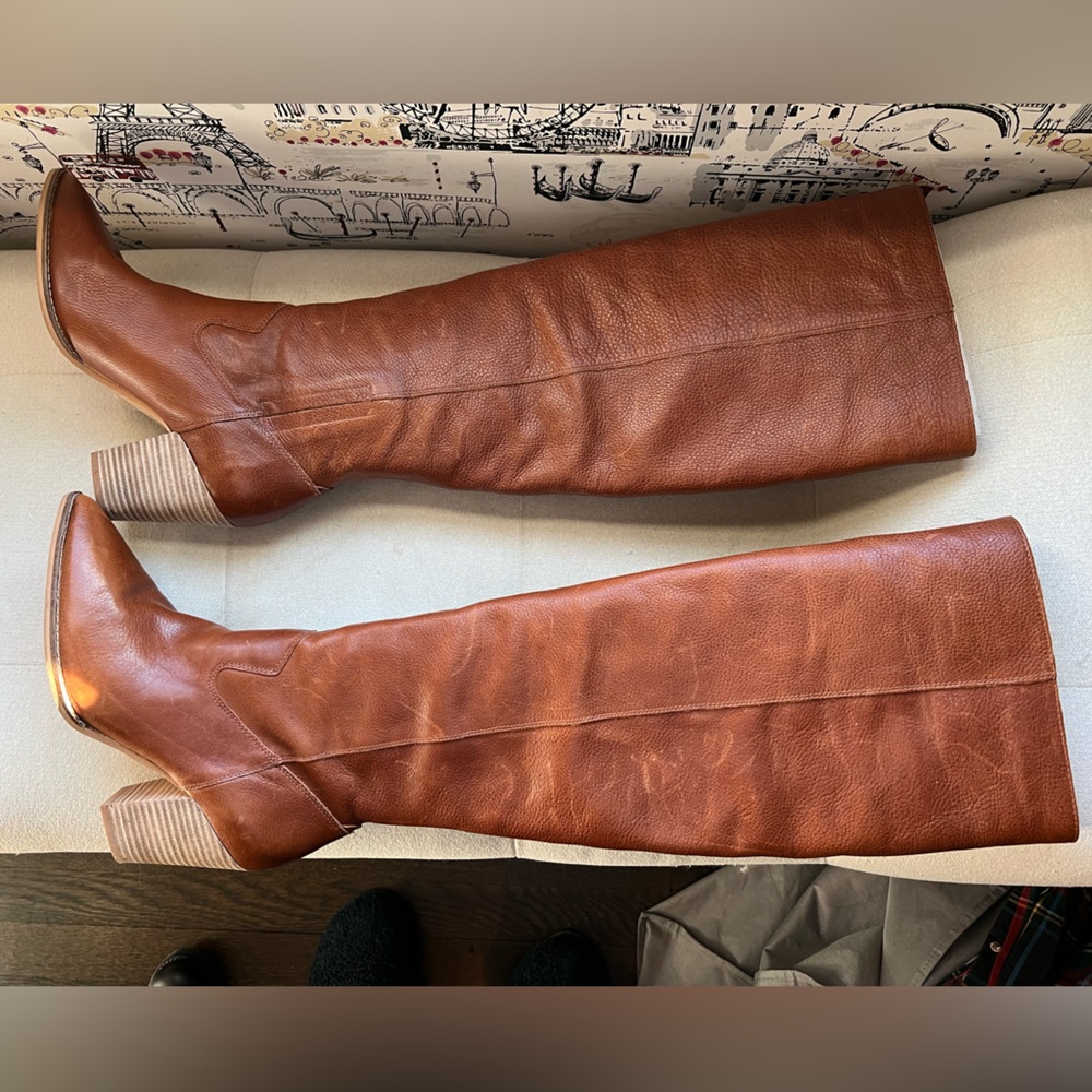 Lucky Brand over knee tall boots. Excellent condition.